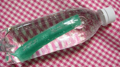 ペットボトルに入れて水素水を作ります